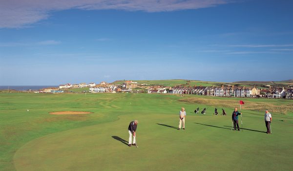 golf course in bude