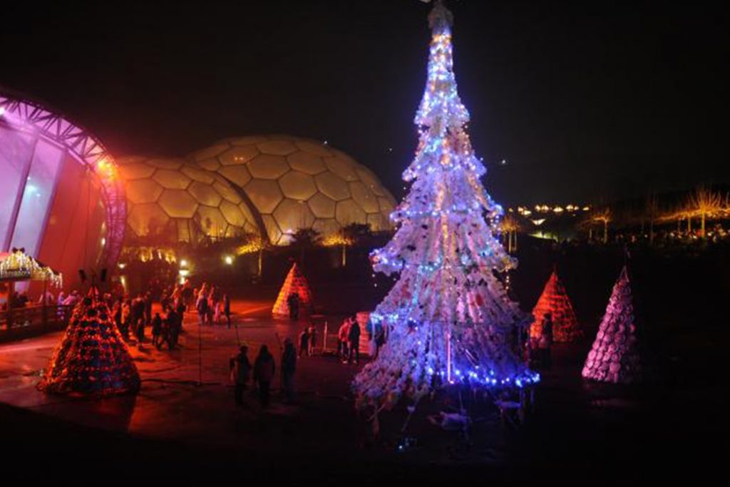 Father Christmas at the Eden Project Breaks in Cornwall