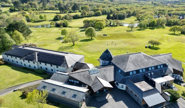 Aerial images of Lanhydrock Golf Club