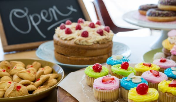 cake, cupcakes and biscuits