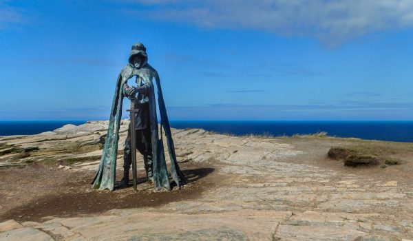 Gallos Statue at Tintagel